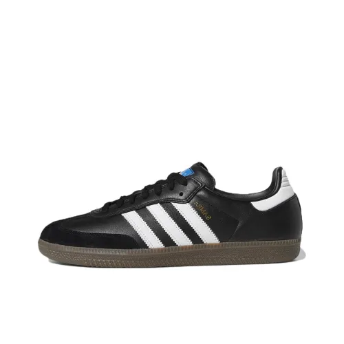 Adidas Originals Samba ADV Low Топ Скейтборд Кроссовки Мужские Черно-Белые