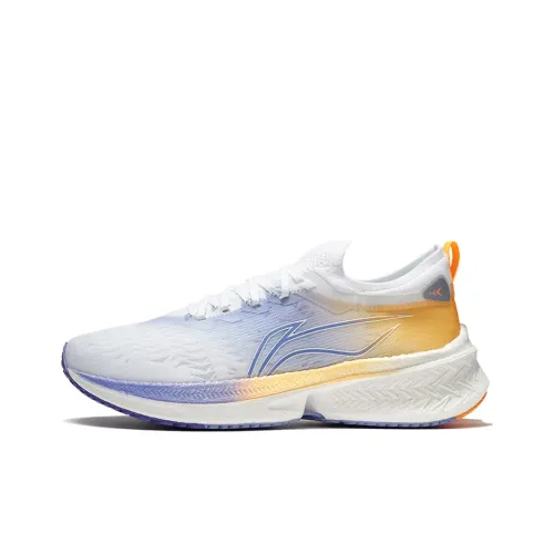 LINING Feidian Discovery Low Топ Беговые кроссовки Женские Белые