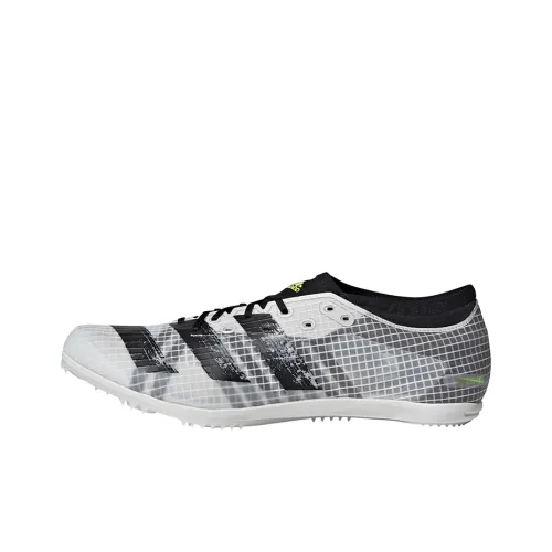 Adidas Adizero Ambition Slip-resistant Abrasion-resistant Low-top Беговые кроссовки Мужские Silver