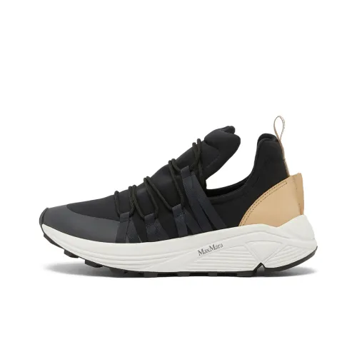 MaxMara Низкий топ Повседневная обувь Женская Черная