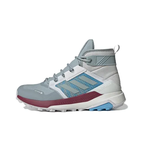 adidas Terrex Trailmaker MID Gore te Slip Resistant Abrasion Resistant High Top Альпинистская обувь Женская Синяя