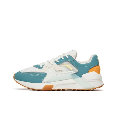 ANTA Life Collection Низкий Топ Casual Мужской Белый Серый