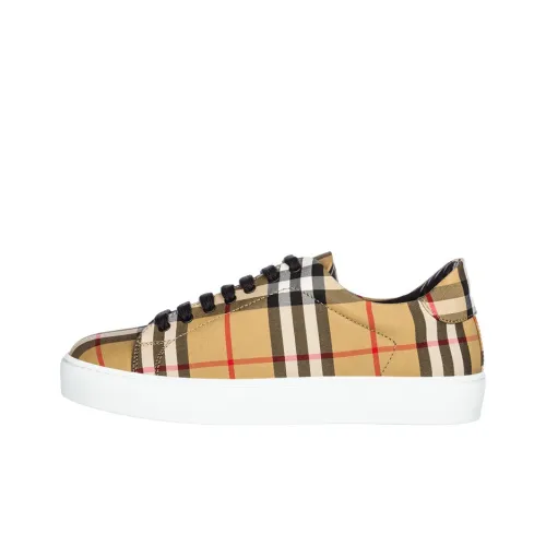 Burberry Vintage Canvas Shoes Low Top Женские