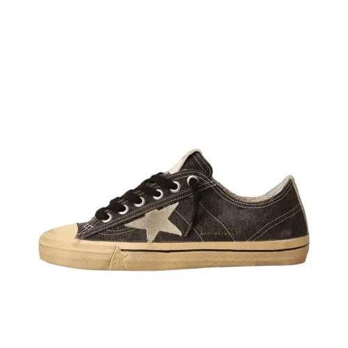 Golden Goose V Star Canvas Shoes Low Top Men's