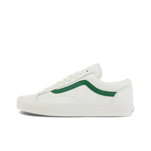 Peace Quite x VANS Style 36 Series LX Low Топ Скейтборд Кроссовки Унисекс Белый Зеленый