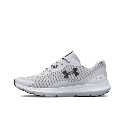 Under Armour Surge 3 Low Топ Повседневные Беговые Кроссовки Мужские Белые