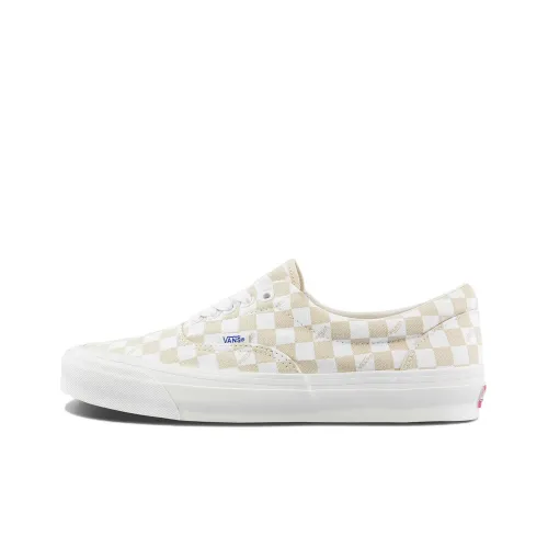 Vans Era Vault OG LX Износостойкий и Легкий Низкий Топ Скейтборд Кроссовки Унисекс Белый