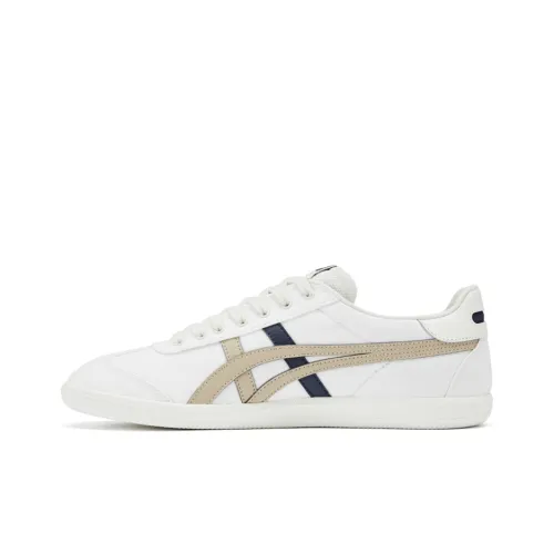 Onitsuka Tiger Tokuten Быстросохнущий и устойчивый к истиранию низкий топ для скейтбординга унисекс белый и синий