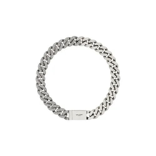 SAINT LAURENT Браслеты Серый Унисекс