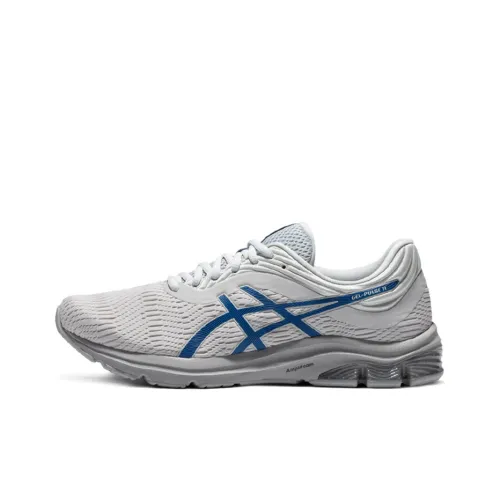 Asics Gel Impulse 11 Low Top Trail Беговые кроссовки Мужские Серый Синий