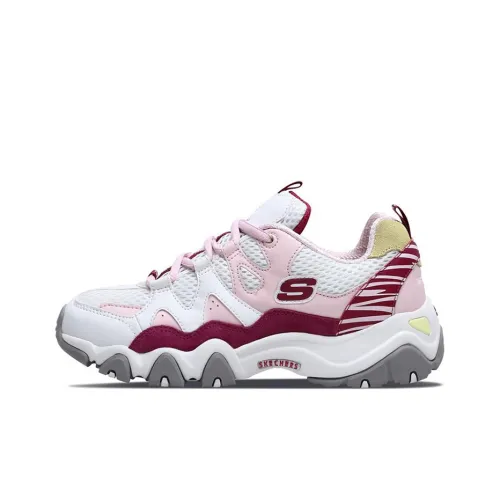 Skechers D'LITES Series Повседневный Низкий Топ Унисекс