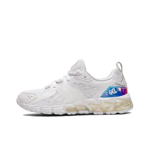 Asics Gel Quantum 180 Low Топ Беговые кроссовки Женские Лазерный Белый