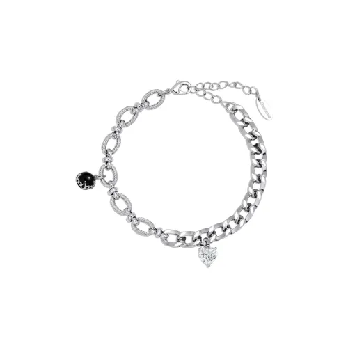 Cooraree Сплав Браслеты Серебряный Унисекс