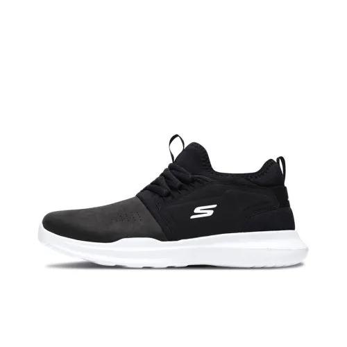 Skechers GO RUN Series Mojo Low Топ Беговые кроссовки Женские Черный