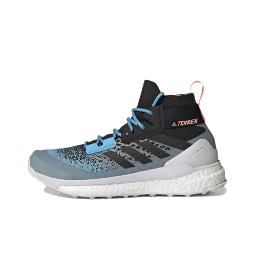 adidas Terrex FREE HIKER PRIMEBLUE Поход Противоскользящий Устойчивый к истиранию MID Топ Альпинистская Обувь Женская