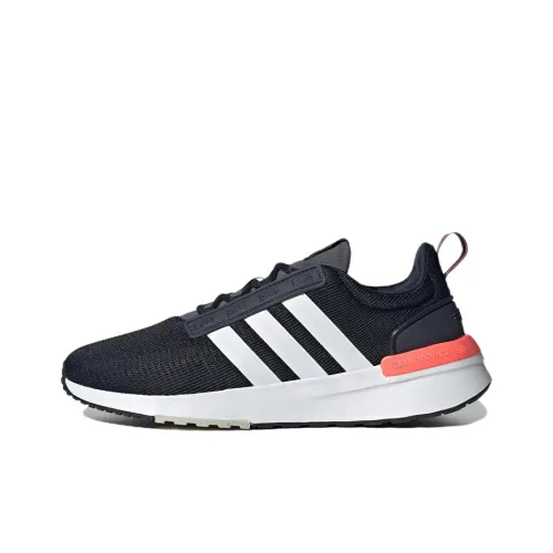 ADIDAS NEO Racer TR21 Slip Устойчивый к истиранию Низкий Топ Беговые кроссовки Мужской Серый Белый