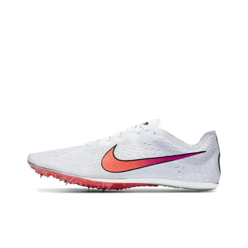 Nike Shock Absorbers Slip-Resistant Abrasion-Resistant Low-Top Беговые кроссовки Мужские Белый Оранжевый