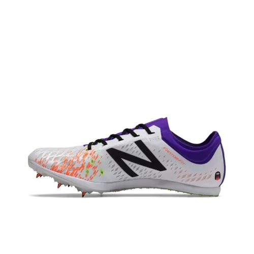 New Balance NB Свежий Пена ROAV V1 MD800 V5 Низкий Топ Беговые кроссовки Женские Белый Фиолетовый