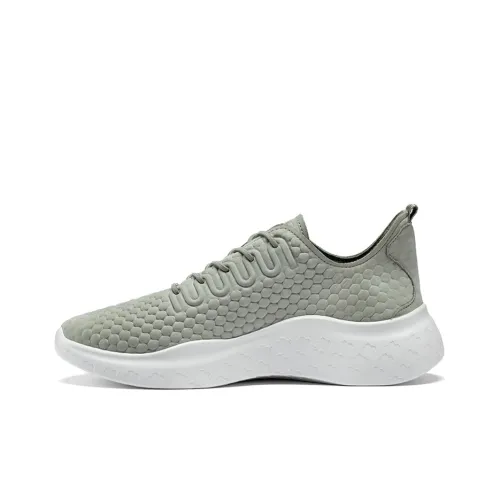 Ecco Yue Dong Low Топ Спортивная Повседневная Обувь Мужская Травяной Зеленый