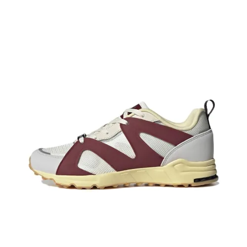 Adidas Originals Slip Resistant Abrasion Resistant Легкий Низкий Топ Повседневные Беговые кроссовки Мужские Серый Белый Красный