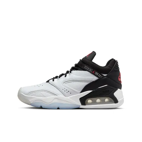 Джордан Point Lane Шокабассорс Антислип Резистентный к истиранию Низкий Топ Повседневная обувь Мужская Черный Белый