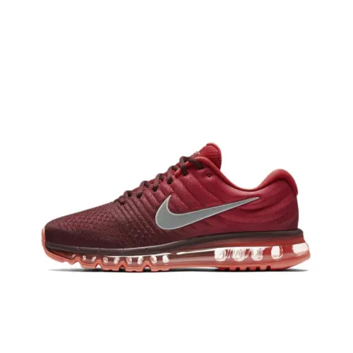 Nike Air Max 2017 Low Беговые кроссовки Мужские Красные