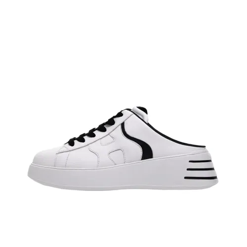 HOGAN Rebel Домашние тапочки Женские Черный Белый