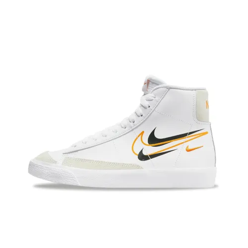 Nike Blazer Slip-Resistant Abrasion-Resistant Легкий MID Скейтборд Кроссовки