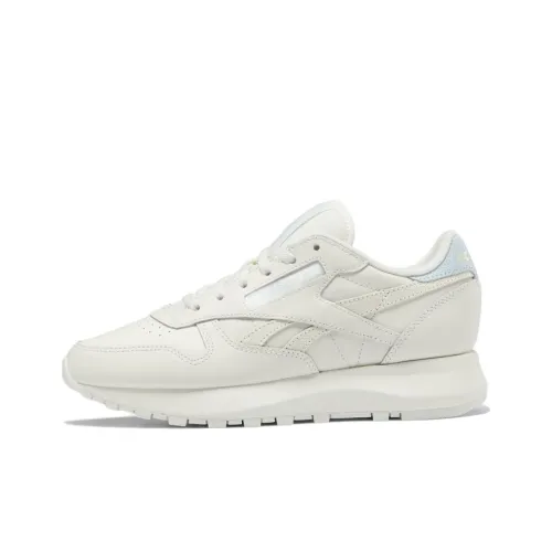Reebok Classic Leather Беговые кроссовки Низкий Топ Женские