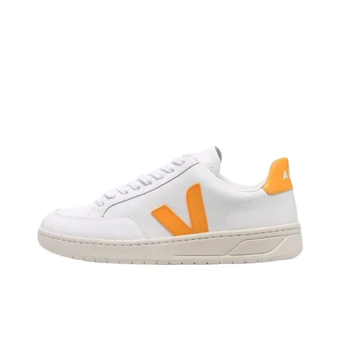 VEJA V 12 Low Top Athletic Обувь Унисекс Белый Оранжевый