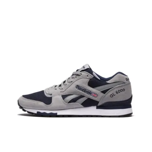 Reebok GL6000 Low Топ Беговые кроссовки Мужские Темно-серый Темно-синий
