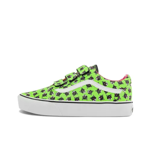 SARAH ANDELMAN x Vans Old Skool Collection V Платформа LX Низкие Кроссовки для скейтбординга Унисекс Зеленый