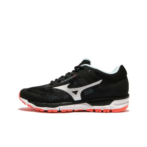 Mizuno Synchro Mx 2 Abrasion Resistant Низкие Беговые Кроссовки Женские Черные и Оранжевые