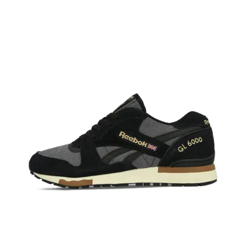 Reebok GL6000 Low Топ Беговые кроссовки Мужской Черный Серый Коричневый