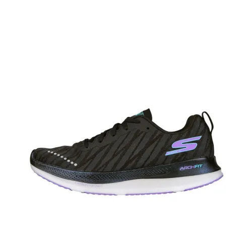 Skechers GO RUN Series Razor EXCESS 2 Low Топ Беговые кроссовки Женские Черный