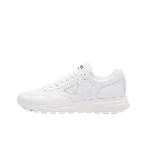 PRADA PRAX 1 Low Топ Casual Мужской Белый