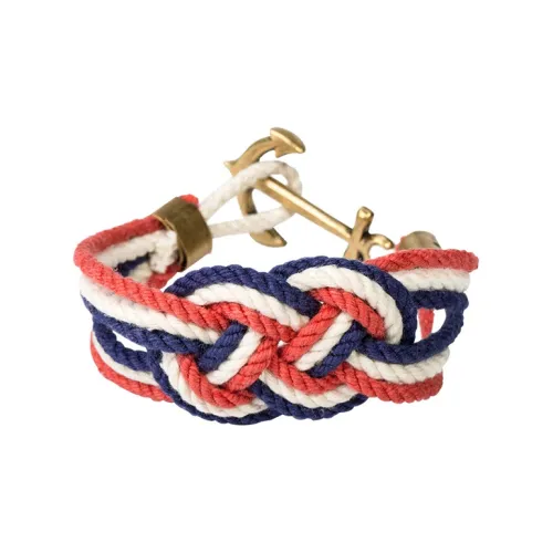 Kiel James Patrick Хлопок, лен, смесь, браслеты, унисекс