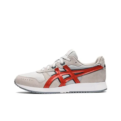 Asics Lyte Classic Low Топ Повседневная обувь Мужская Серый Красный