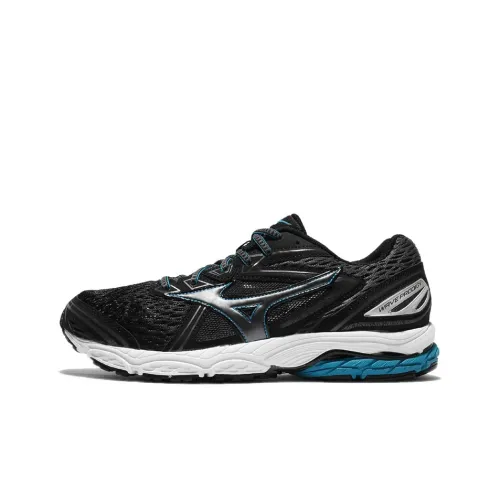 Mizuno PRO WAVE Prodig Low Топ Беговые кроссовки Мужской Черный Синий