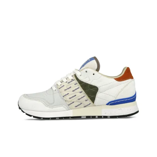 Garbstore x Reebok Classic Leather 6000 Low Топ Беговые кроссовки Мужские Белый Зеленый