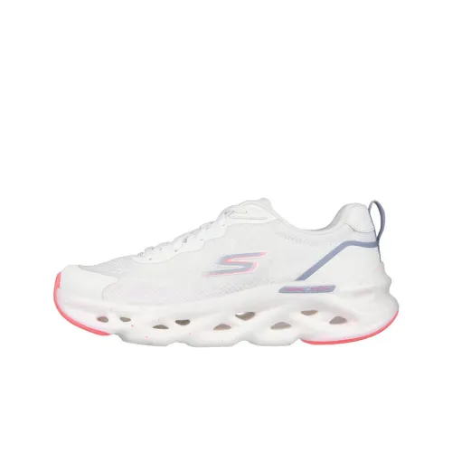 Skechers Низкий Топ Повседневные Беговые Кроссовки Женские Белые