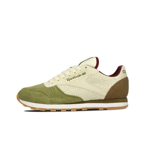 Reebok Classic Leather Беговые кроссовки Низкий Топ Мужской