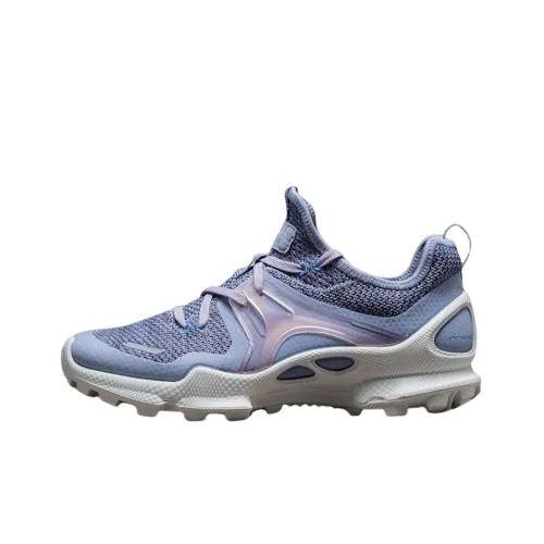 Ecco Biom C Trail Дышащие Низкие Беговые Кроссовки Женские Лаванда