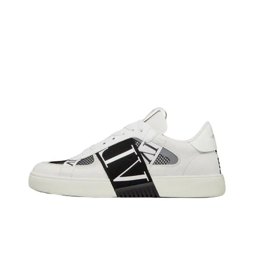 Valentino VL7N Низкий Топ Стильный Скейтбординг Мужской Белый Черный