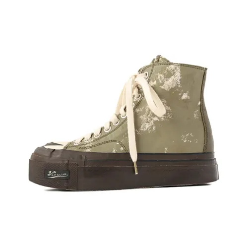 Visvim Скейтборд Кроссовки Высокие Женские