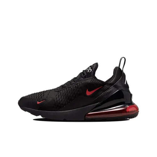 Nike Air Max 270 'Dark Red' Низкий Топ Casual Мужской Черный Красный