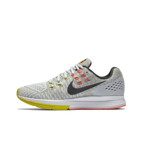 Nike Zoom Structure 19 Амортизация Противоскользящие Устойчивые к истиранию Низкий Топ Беговые кроссовки Женские
