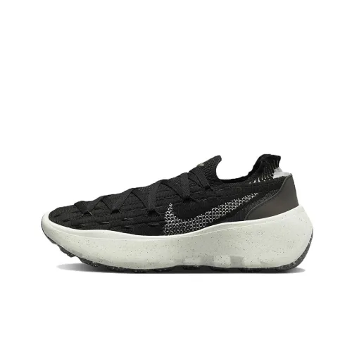 Nike Space Hippie 04 Shock Absorbers Slip-Resistant Abrasion-Resistant Lightweight Low Top Casual Men's Black Найк Space Hippie 04 Амортизаторы Slip-Resistant Abrasion-Resistant Lightweight Низкий Топ Повседневный Мужской Черный