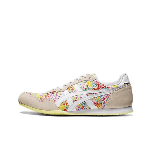 Onitsuka Tiger Serrano Slip-resistant Abrasion-resistant Lightweight Low Top Casual Women's Multicolor На английском языке это будет Onitsuka Tiger Serrano Противоскользящий Устойчивый к истиранию Легкий Низкий Топ Повседневный Женский Многоцветный