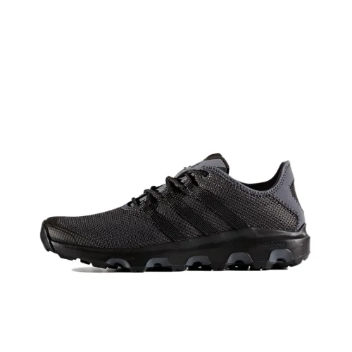 adidas Terrex CC Voyager Противоскользящий Устойчивый к истиранию Низкий Топ Походная обувь Мужская Черный Серый